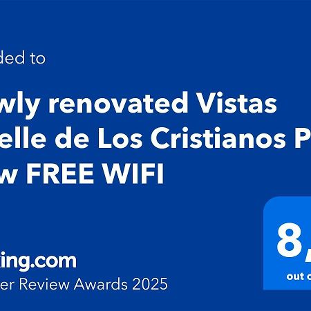 Newly Renovated Vistas Muelle De Los Cristianos Pier View Free Wifi 阿罗纳 外观 照片